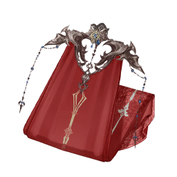 Dusky Scales: Scarlet Silhouette Image