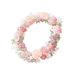 Indigo Wreath: Blessing Image