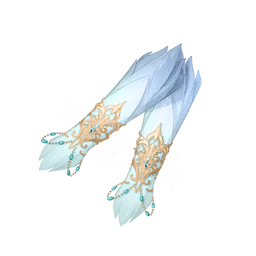 Feathered Dreamscape: Blue Mist Image