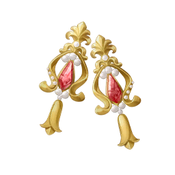 Floral Echoes: Scarlet Moon Image