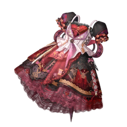 Crimson Silhouette Image