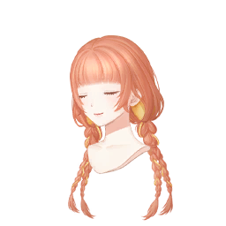 Orange Twin-tails Image