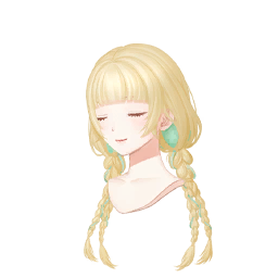Orange Twin-tails: Sour Candy Image