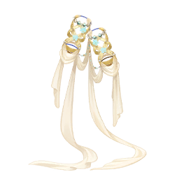 Breezy Veil: Dewdrop Image