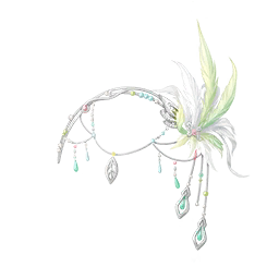 Feathers and Leaves Image