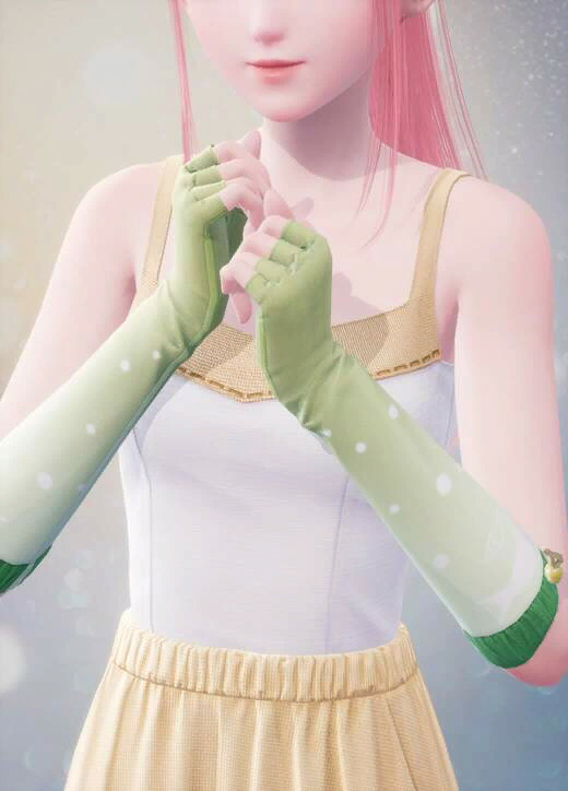 Splashy Gloves: Sunset