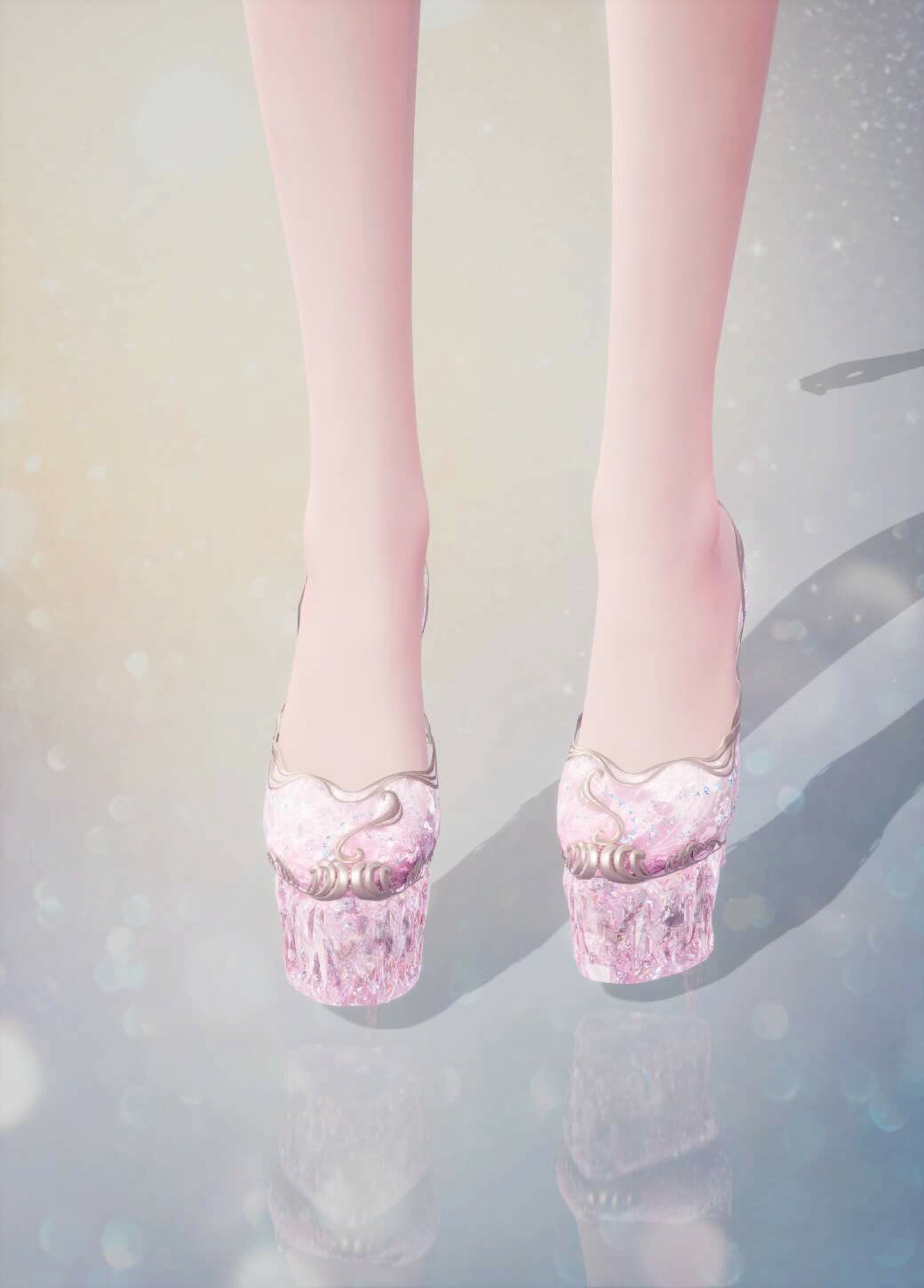Snowy Echoes: Silken