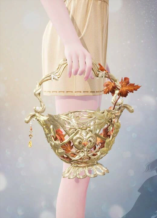 Gilded Basket