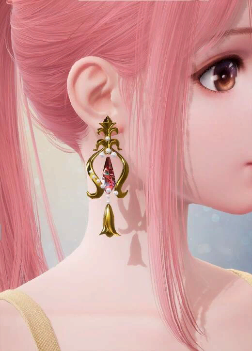 Floral Echoes: Scarlet Moon